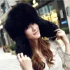 Chapeau en fausse fourrure de renard, Ushanka, cosaque russe, bombardier en cuir, couvre-oreilles épais et chaud, hiver 269f