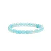 Bracciale con perline in pietra naturale ametista occhio di tigre per donna uomo 6 mm perline fascino elastico guarigione Reiki Yoga meditazione gioielli D Dhtsp