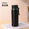 Bouteilles d'eau 316 Tasse isolée sous vide en acier inoxydable Niveau d'apparence élevée Séparation du thé Grande capacité Portable Simple Étudiante féminine