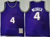 Maglie da basket retrò 3 Allen Iverson 55 Jason Williams 4 Chris Webber 10 Michael Mike Bibby Stephen Curry 30 Vintage di alta qualità per uomo sportivo indossa camicie