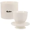 Dinnerware Sets Ceramic Butter Dish With Lid Jar Fridge Holder Kitchen Sealed Cheese Storage White Crock