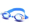 Óculos de natação de silicone de alta qualidade óculos de natação universais crianças óculos de natação anti-nevoeiro óculos de mergulho infantil