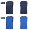 Mens 3 Pack Running Tank Tops Breattable Workout Muscle Sleeveless T-shirts Summer Gym Fitness Vests 240229