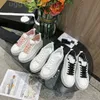 Deisgner Women Buty Sneaker Buty ciasteczka Chanelshoes Casual White Sneakers Męsów Kobiety Buty Platformy Klasyczne czarne białe trenery 34-40