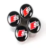 Car Styling Car Sticker Valve caps Fit For SLine A1 A3 A4 B6 B8 B5 B7 S Line A5 A6 C5 C6 A7 TT Auto Accessories Car-Styling 4pcs8555429