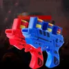 Gun Toys Enfants jouets amusants soucoupe volante pistolets éjection disque volant 100 EVA balles souples jouet pistolet enfants jeux de plein air jouets de Sport interactifs YQ240307