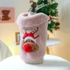 Dog Apparel Christmas Cat Vest Sweater Small Dogs Cold Weather Warm Clothes Pography Props Party Reindeer Costume Pet Accessories Y5GB