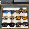 Okulary przeciwsłoneczne Projektant Nowe małe kwadratowe okulary przeciwsłoneczne Spersonalizowane Instagram Unisex Okulary przeciwsłoneczne PRA12S KZW0