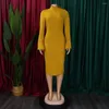 Etnisk kläder Autumn Elegant Bodycon Party Dress Women