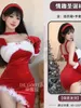 Casual Dresses Christmas Red Wrap Hip Erotic Dress Women's Slim Sexy Backless Fashion Elegant Mature Charm Sheer Passion Romantic 3DAD