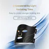 Masker schoonheidsinstrument kleur licht led huishoudens siliconen gezichtszorggereedschap