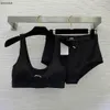 Marke Bademode Frauen Bikini Designer Badeanzug Mode LOGO zweiteilige Badeanzüge Frauen Sexy Dreieck Schwimmen Urlaub Strand Neckholder tragen März 07