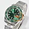 40 mm 11661 VS3135 automatisch herenhorloge Clean CF V5 keramische bezel groene wijzerplaat 904L roestvrijstalen armband Super Edition dezelfde serie kaart Puretimewatch Reloj Hombre