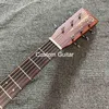 Custom Grand ALL SOLID MAHOGANY BACK SIDE Guitarra acústica com acabamento fosco