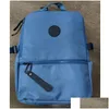 Bolsas al aire libre Ll Mochila Schoobag para adolescente Bolsa para computadora portátil grande Impermeable Nylon Deportes Estudiante 3 colores Drop Entrega Deportes al aire libre Dhorv