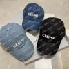 Caps de baseball Designer broderie denim Ball Cap Boneie bleu foncé casquette luxe designers Bonnets Femmes pour hommes Hat 226x