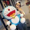 Stuffed Animals Kawaii 19 inch/26 inch Giant Japanese Doraemon Comics Soft Plush Doll Smiling Cat Filled Animal Cartoon Toy 240307