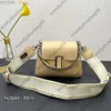 Mode Dames Koeienhuid Crossbody Tassen Zilveren Ketting Handtas Zacht Leer Letter Gesp Designer Schoudertas Flip Portemonnee