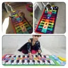 Tapis de piano musical pour enfants Tapis de jeu pour clavier duo 20 touches Piano au sol avec 8 sons d'instruments 5 modes Paly Tapis de danse Jouets éducatifs 240226