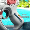 Sand Play Water Fun Gun Toys Water Gun High-Tech Automatic Water Gun Stora kapacitet Childrens Swimming Pool Outdoor Toys 230728 Q240307