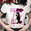 T-shirts pour femmes années 90 Ouma Kokichi chemise Danganronpa mignon Anime V3 T-shirt t-shirts Harajuku