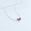 Schakelarmbanden Valentijnsdag Cadeau Eenvoudig Rose Wild Zilver Kleur Vrouwelijk Trendy Aanpasbaar SBR048