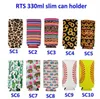 Neopren Slim Can Sleeve Leopard Print Isolator Cooler Baseball Dosenhalter Wasserflaschenhüllen Cola Bottle Case Pouch LSK10609084617