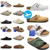 مصممة Slippers شاطئ شرائح صندل عالية الجودة تسد من Bostons Bostons Sandbeach Room Room House مفضلة للنساء الأحذية الأسهم Berkin Stock