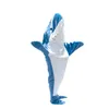 Одеяло Soft Warm Shark For Adts с капюшоном и свободным комбинезоном 230809 Прямая доставка Dhgmf