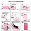 Armor Shockproof Pumper Dase for iPhone 15 14 13 12 11 Pro Max XR XS X 6 7 8 بالإضافة