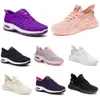 New men women shoes Hiking Running flat Shoes soft sole fashion purple white black comfortable sports Color blocking Q88-1 GAI usonline