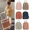 2024 Dzieci plecaki ks dzieci szkolne maluch maluch przedszkola plecak vintage w stylu chłopców torebki szkolne torby dla niemowląt torba podróży 240227