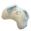Hundkläder söt husdjurskudde leksak hygienisk mjuk plysch gemensam lättnad bekväm sömn u-formad nackskydd för små