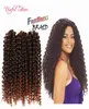 23 LOTE uma cabeça trança sintética cabelo preloop extensões de cabelo de crochê feixes de cabelo brasileiro pré looped savana jerry C5624383