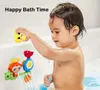 Baby-Badespielzeug, Wasserspiele, Kinderbadezimmer, Affe, Raupe, Bade- und Duschspielzeug für Jungen und Mädchen, Geburtstagsgeschenke