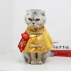 Kat Kostuums Hond Chinese Stijl Kleding Lente Festival Cape Hals Rode Envelop Kerst Jaar Kraag Strikje Kostuum Producten