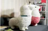 Animais Dorimytrader 31039039 80cm Brinquedo adorável grande pelúcia macia animal ovelha alpaca boneca 3 cores agradável presente para crianças DY7888104 240307