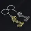Porte-clés Double face Mustang voiture métal porte-clés porte-clés chaîne pendentif pour véhicule publicitaire accessoires personnalisés 150a