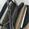 High Quality Handbag Exquisite Design Square Shoulder Bag Multi Layer Pockets Armpit Preppy Style Commuting Crossbody 240304