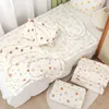 Materasso per bambini Cuscino Set di cuscini Materasso per bambini Cuscino in cotone Biancheria da letto Materasso per scuola materna essenziale Cuscini per il pisolino 240229