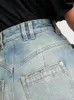 Röcke Frühling und Sommer gewaschene alte Hardware Schnalle Taille ein Wort Baumwolle Denim Midi Kleider2024koreanische Mode vielseitige Rock Shorts