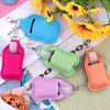 Keychains 50pcs Empty Travel Size Bottle Hand Sanitizer Holders Set 25 Flip Cap Reusable Bottles