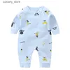 Jumpsuits ZWY1500 Baby Boy Romper Kids Summer Spring 0-24M Age Infant Fashion Toddler Newborn Outfits Baby Girls Clothes 2021 L240307