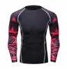 Men039S tshirts Mens Compression Shirts Bodybuilding Skin MMA Excerce Tight Long Sleeve Weight Lifting Base Lay Fitness To1934893