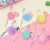 Sanrio Gel Pen Kuromi Melody Cartoon Plush Pendant Kawaii Students Stationery Cute School Signature Pen