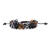 Chain Tiger Eye Double Layer Stone Adjustable Bracelet Beaded Bracelets Wristband For Men Women Fashion Jewelry Drop Delivery Jewelry Dhjx1