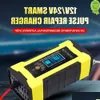 Voiture Autre Auto Electronique Nouvelle Moto Suv PSE Réparation Chargeur De Batterie Intelligent 12V 10A Outil De Charge Écran LCD Gel Acide De Plomb Humide Dhyqn