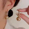 Stud Earrings Korea&Japanese Style Jewelry Pearl Beads For Women Fashion Accessories Delicate Zirconia