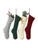 Nouveaux sacs-cadeaux de bas de Noël en tricot personnalisés de haute qualité Décorations de Noël en tricot Bas de Noël Grandes chaussettes décoratives se2163330