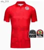 Koszulki piłkarskie 2024 Tunezia narodowa drużyna męska Msakni Hannibal Maaloul Sliti Khenissi Home Red Football koszulki krótkie rękawie Aldult Men Kids MinformSh240307